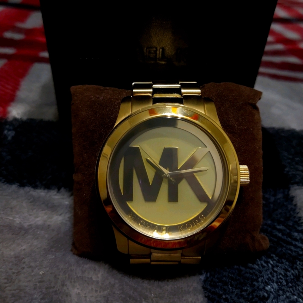 Gold Michael Kors Watch